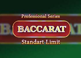 Baccarat Professional Series Standard Limit Baccarat
