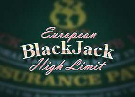 High Limit European Blackjack Blackjack